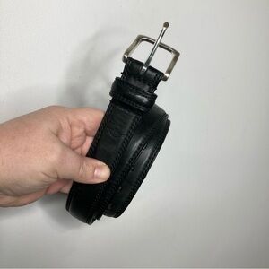 Dockers full grain leather black belt size‎ 38